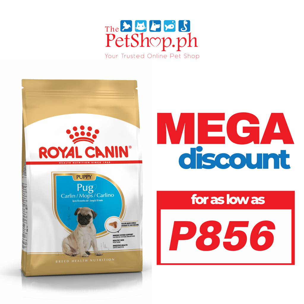 Royal Canin Pug Puppy 1.5kg Original Dry Dog Food Breed Health Nutrition Shopee Philippines