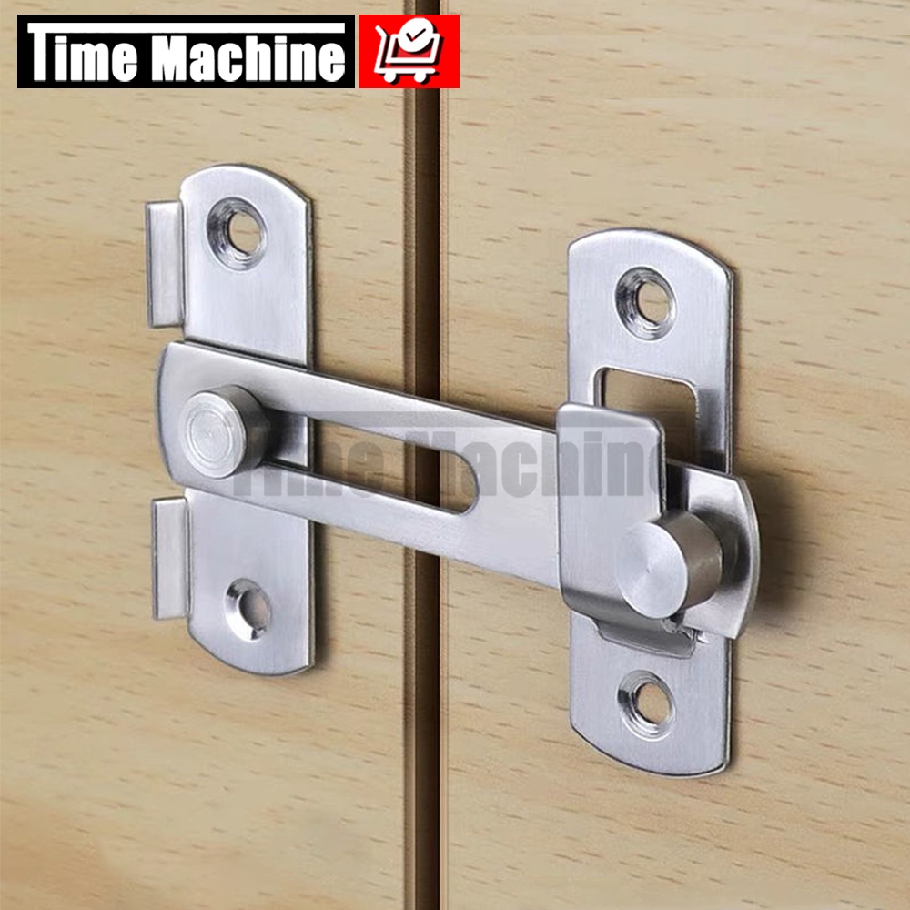 （Fast delivery）Door Hasp Latch Lock 304 Stainless Steel Safety Packlock ...