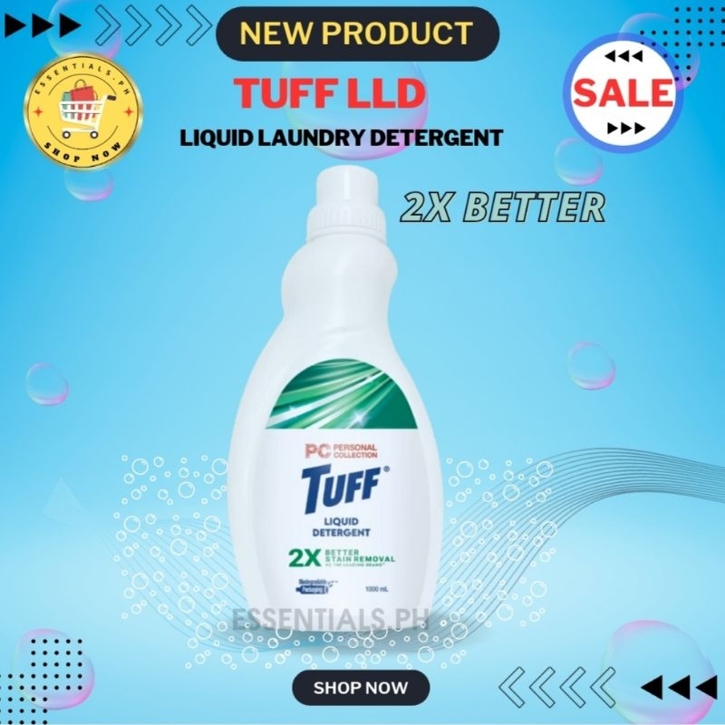 NEW TUFF LLD 2X BETTER STAIN REMOVAL LIQUID LAUNDRY DETERGENT Shopee