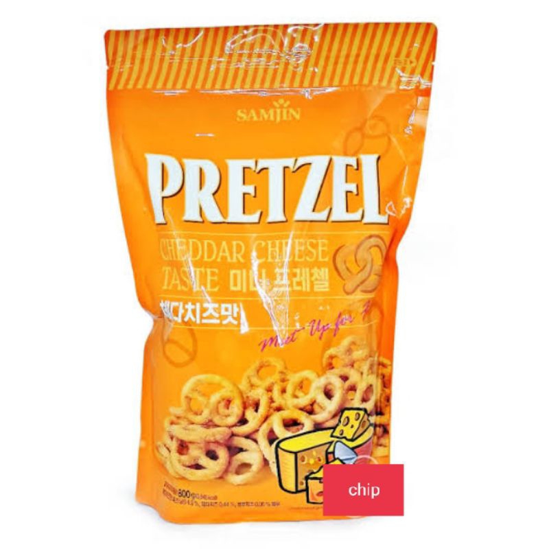 Samjin Cheddar Cheese Pretzel 300g | Shopee Philippines