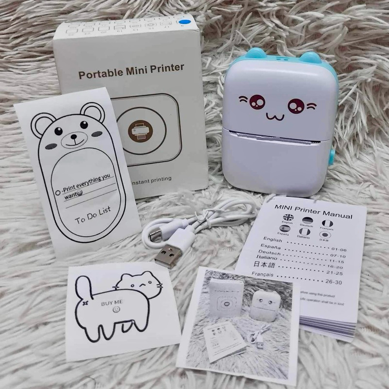 Portable Mini Printer | Shopee Philippines