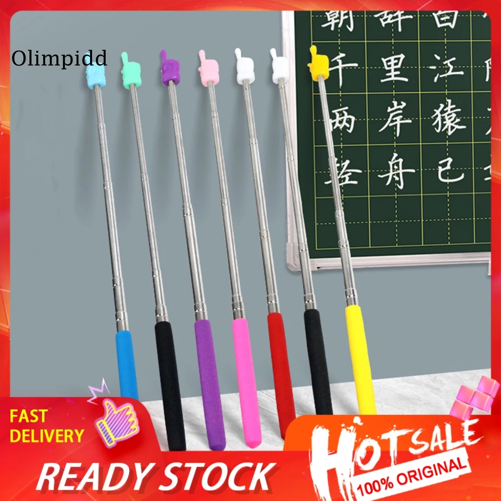 Multifunctional Teaching Stick Supplies Teacher Whiteboard Pointer ...