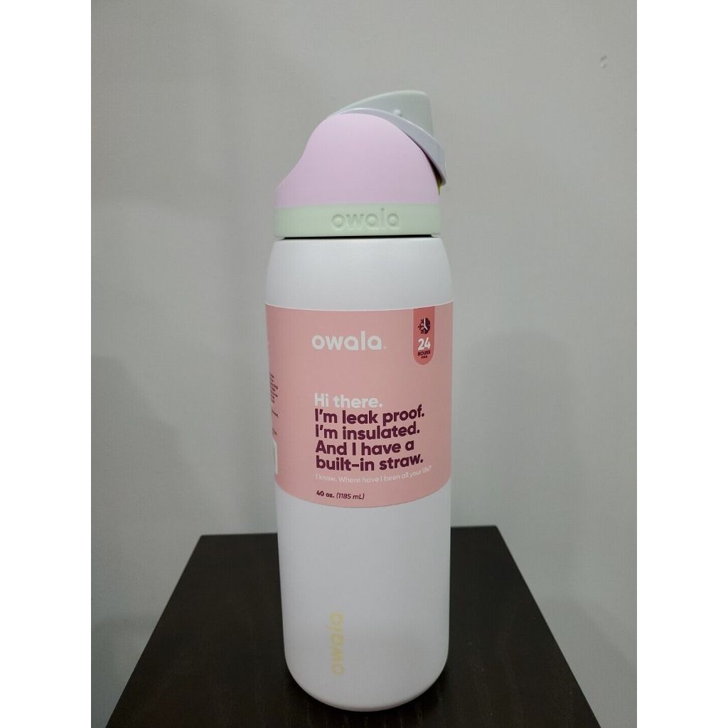 Candy Coated Owala Freesip Insulated Stainless Steel Water Bottle for Hot or Cold Drinkware