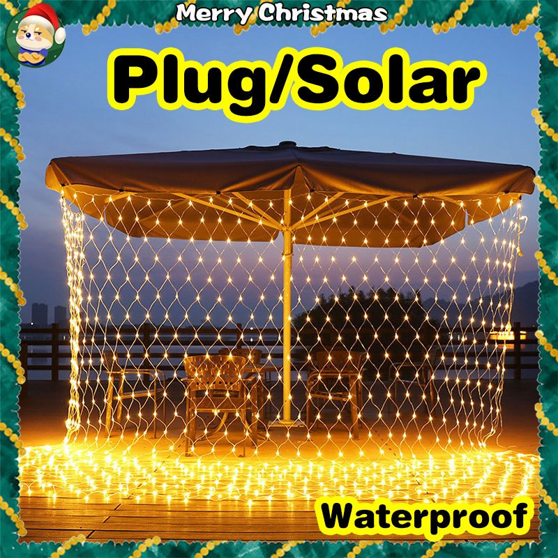 String Lights Outdoor Christmas Net Light LED Mesh String Light Tree