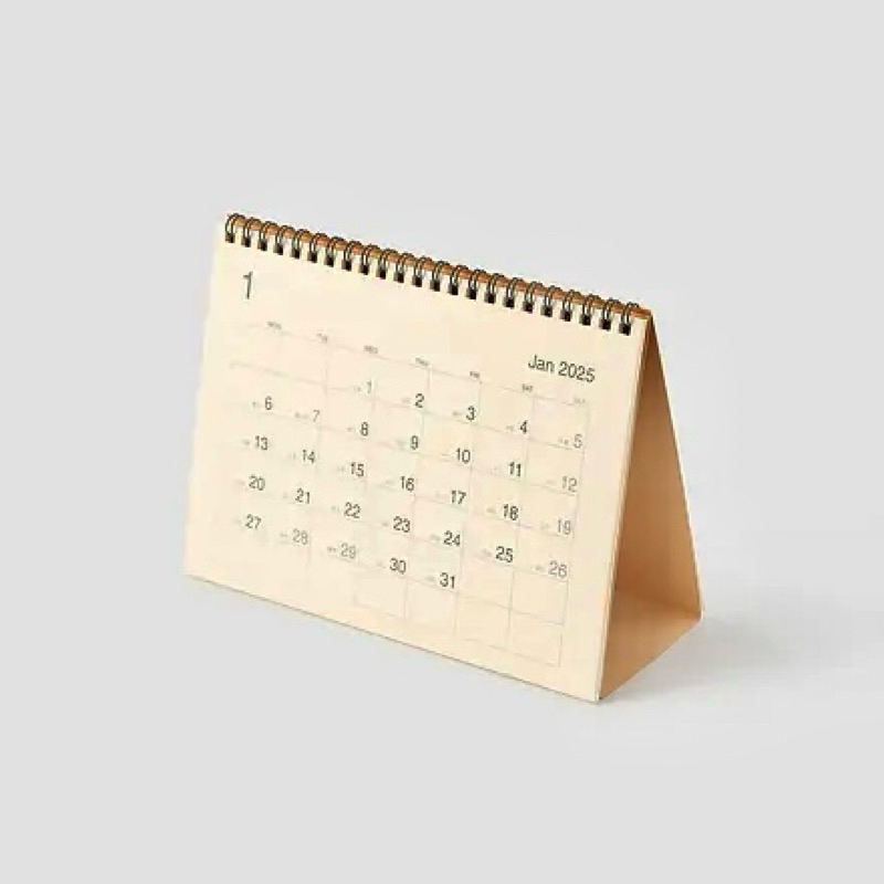Muji Desk Calendar Medium size / 200x145mm Shopee Philippines
