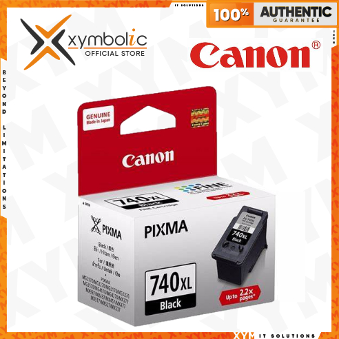 Canon Pixma PG-740 Black Ink Cartridge for MG 3570 / MX537 / MX477 ...