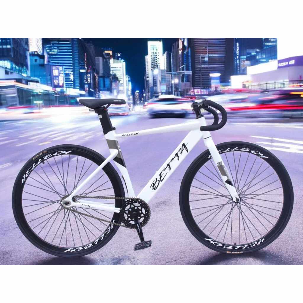 FIXIE BIKE BETTA HELLBOY WITH FREEBIES | Shopee Philippines