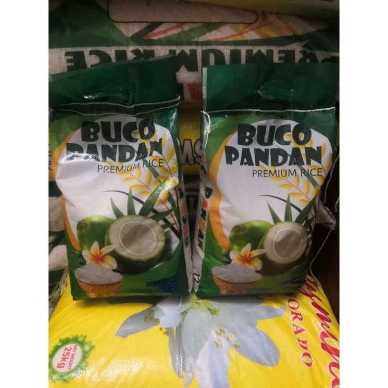 5KGs. pack buco pandan premium and sinandomeng jasmine denorado jasmine ...