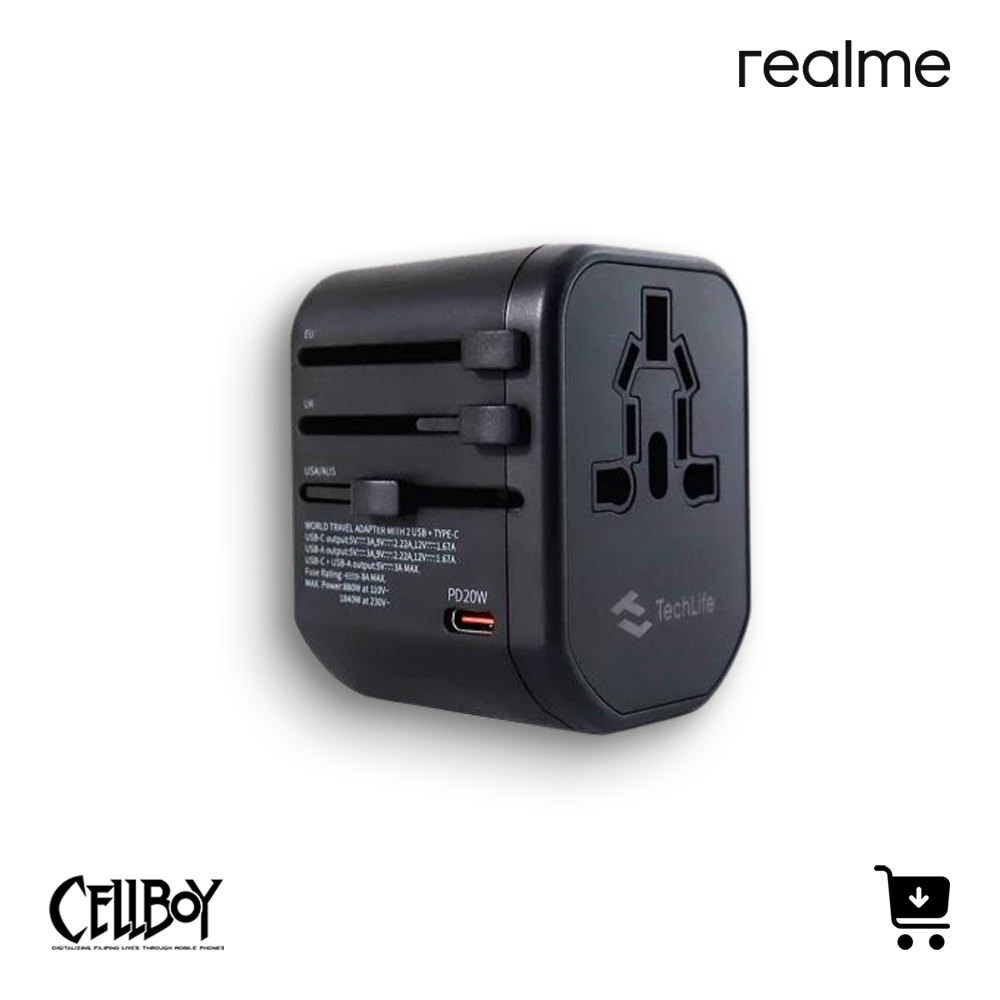 TechLife 20W Universal Adapter | Shopee Philippines