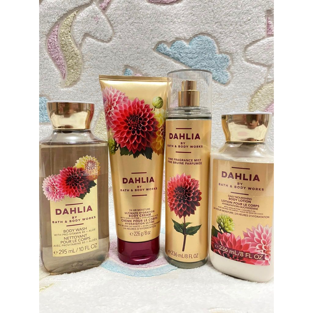 Bath and Body Works Dahlia Collection | Shopee Philippines
