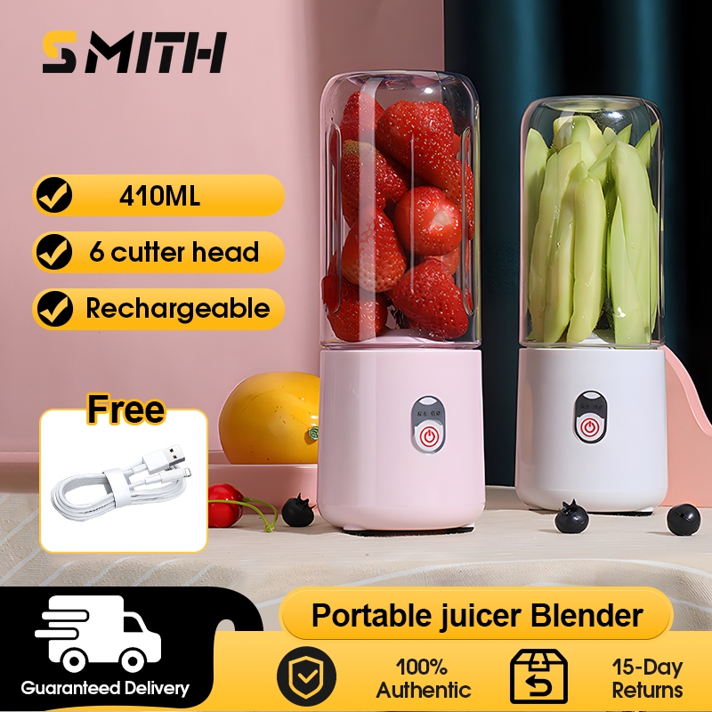 Smith Portable Juicer Blender 410ML ice crusher Rechargeable Electric
