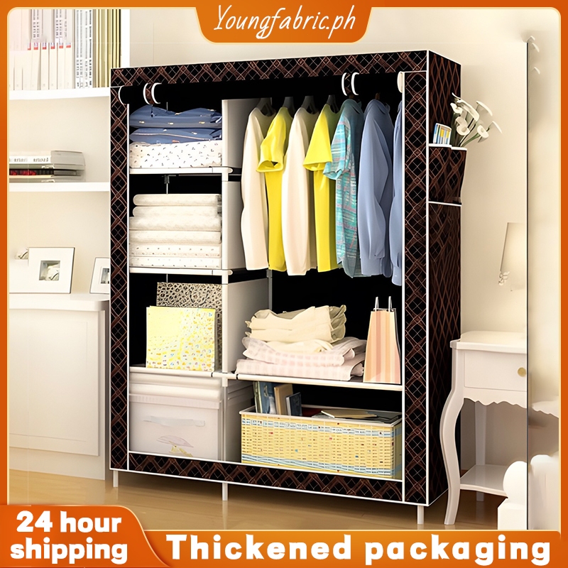 4 Layers Clothes Cabinet Cabinet Wardrobe Dustproof Cloth Cabinet ...
