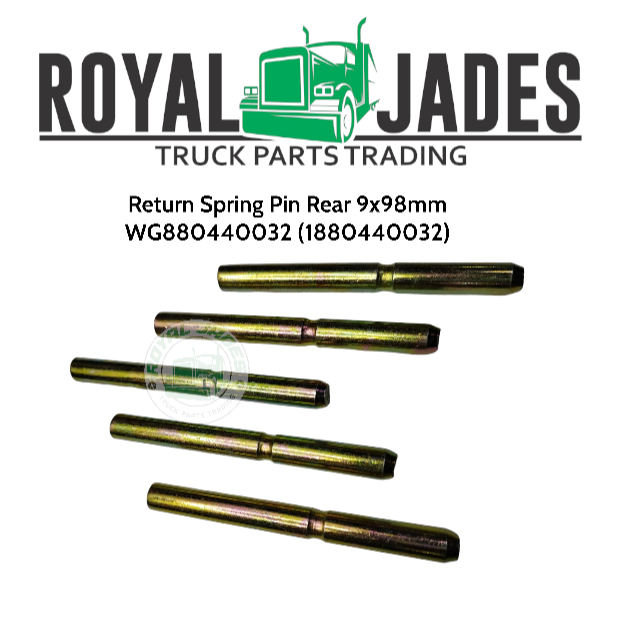 5PCS (1pack) / 1PC Return Spring Pin Rear 9x98mm WG880440032 ...