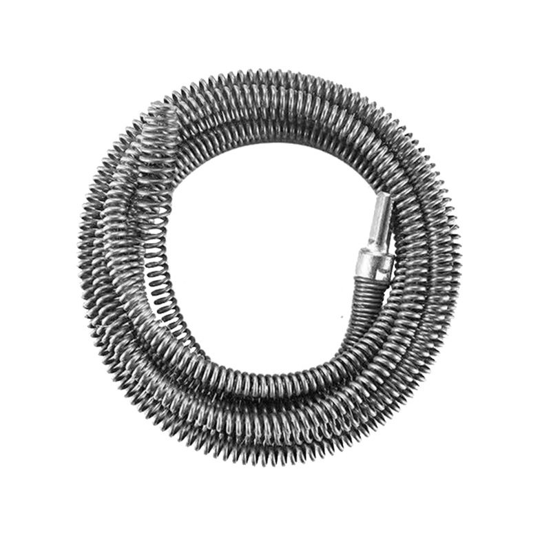 3/5/10M Spring Drain Cleaner Drain Snake Sewer Pipe Unblocking Flexible ...