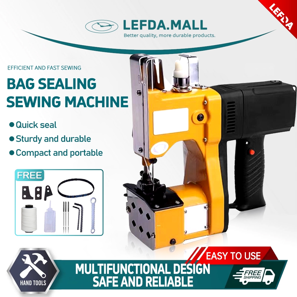 Sack Sealer Bag Closer Sewing Machine Portable Handheld Electric Sewing
