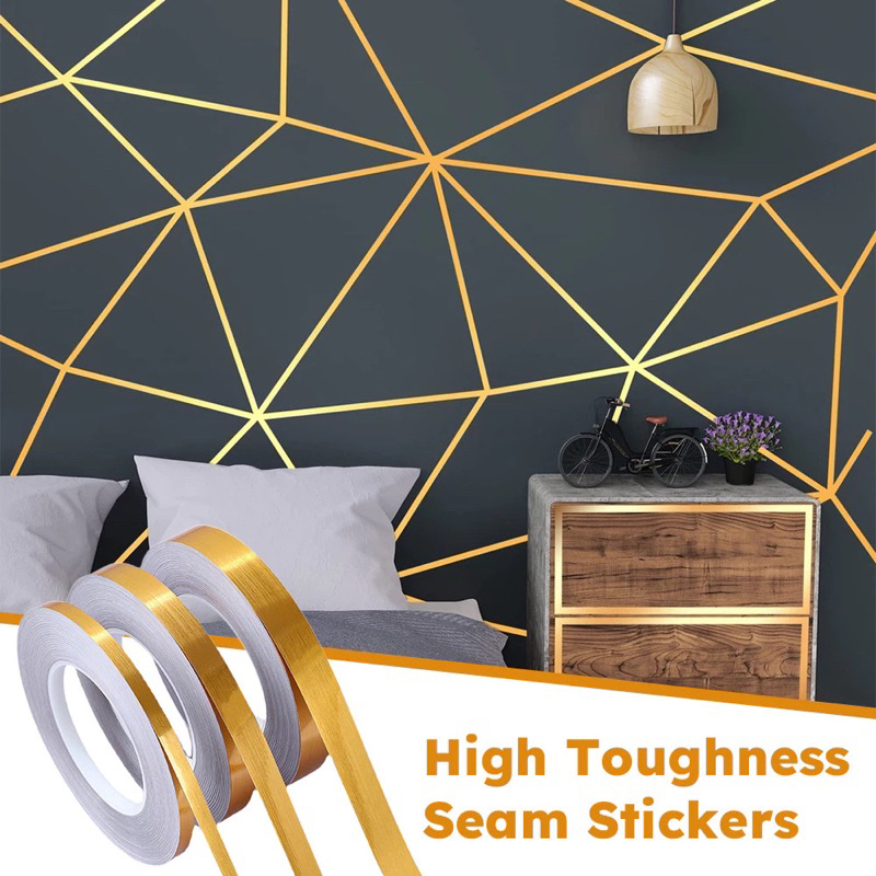 JT3 50m/Roll DIY Ceramic Mildewproof Tile Sticker Self Adhesive Wall