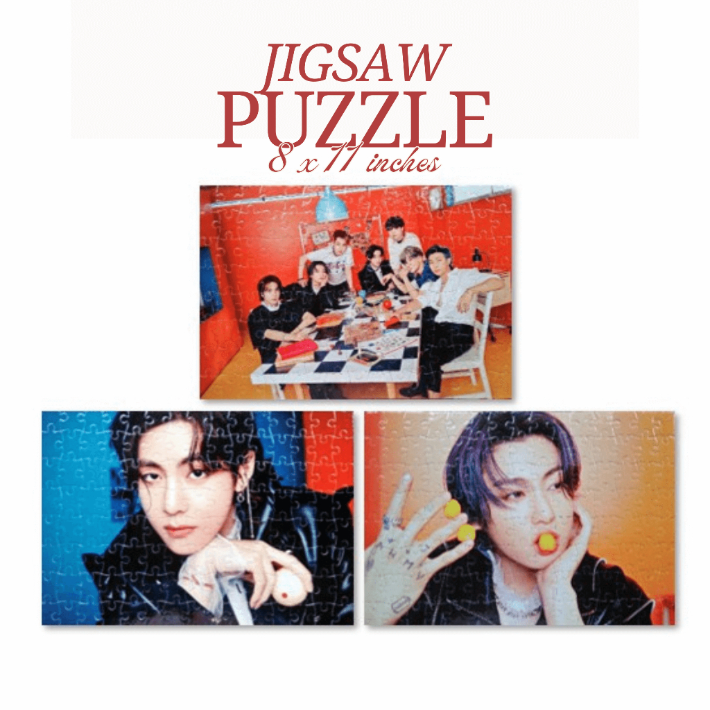 Sublimation Customized Puzzle Kpop Jigsaw Puzzle A4 Unofficial Gift ...