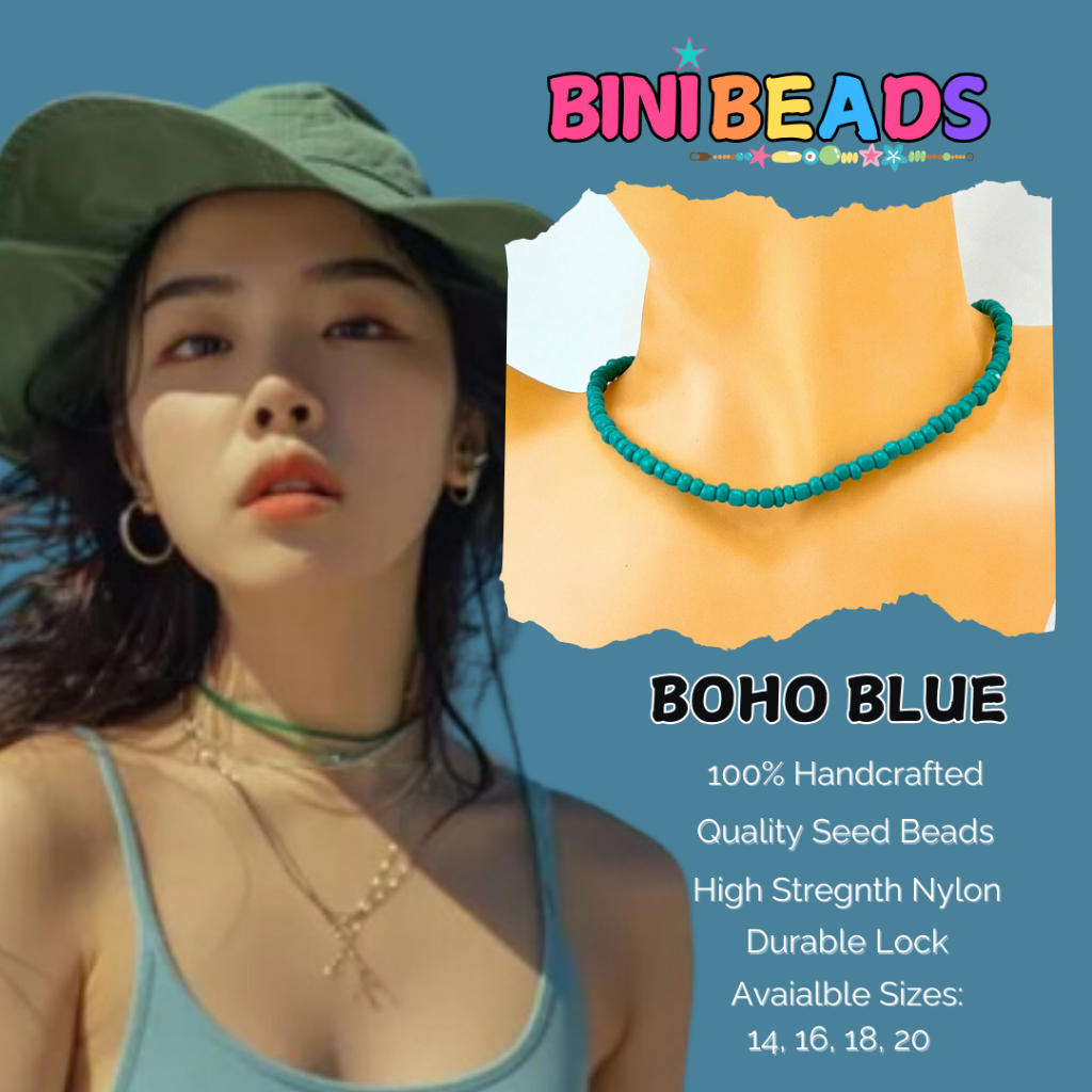 Choker Necklace Casual Seed Beads Boho Beach Colorful Trendy Style