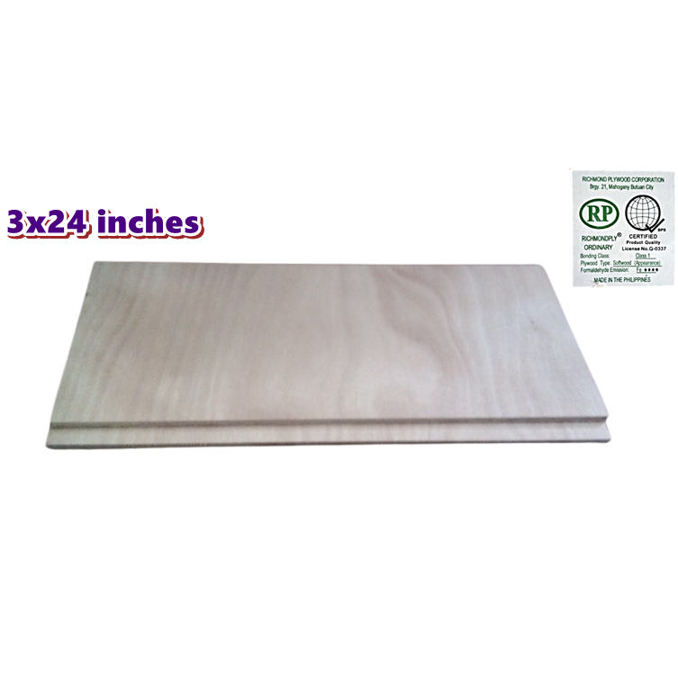 3x24 INCHES ordinary / marine plywood / plyboard replacement board for