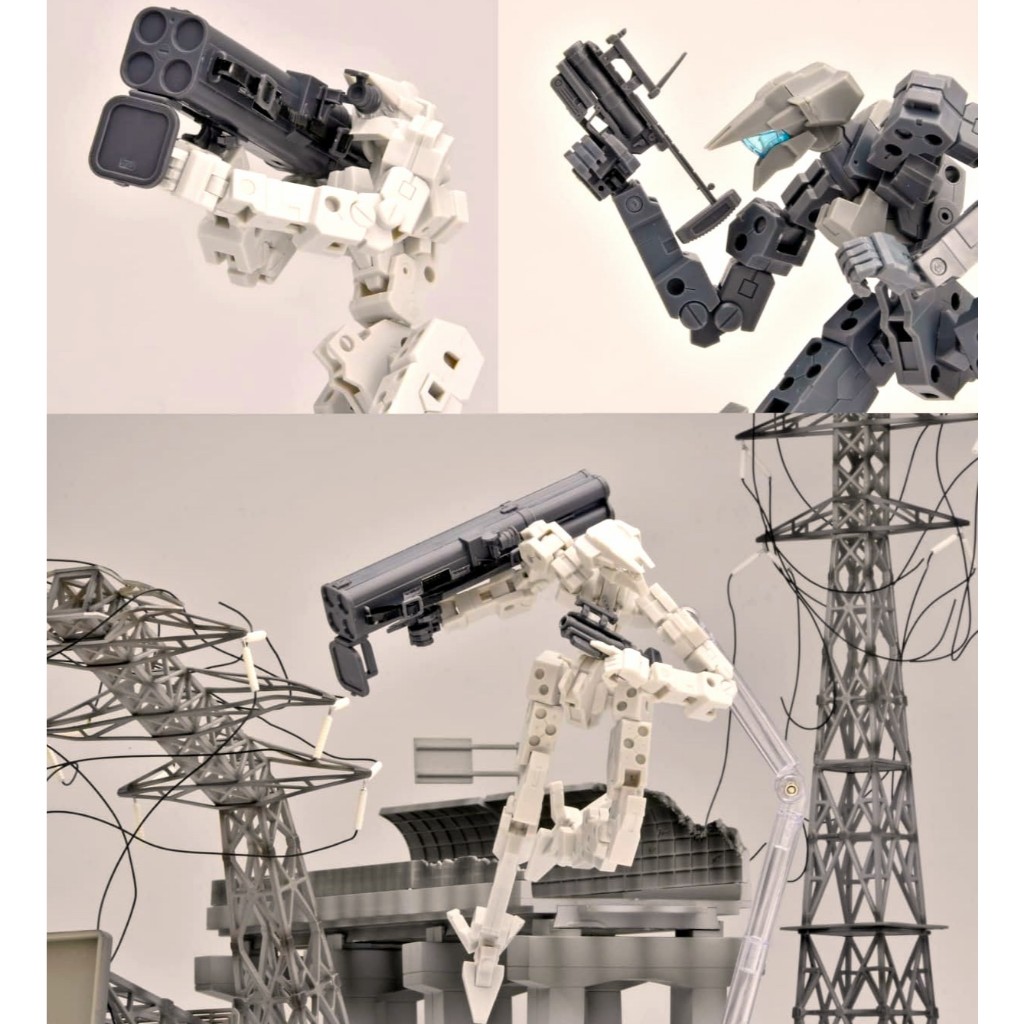 Ptm 1/100 to 1/144 Geocolle Combat Series Geocom Weapons Dcml04 326694 ...
