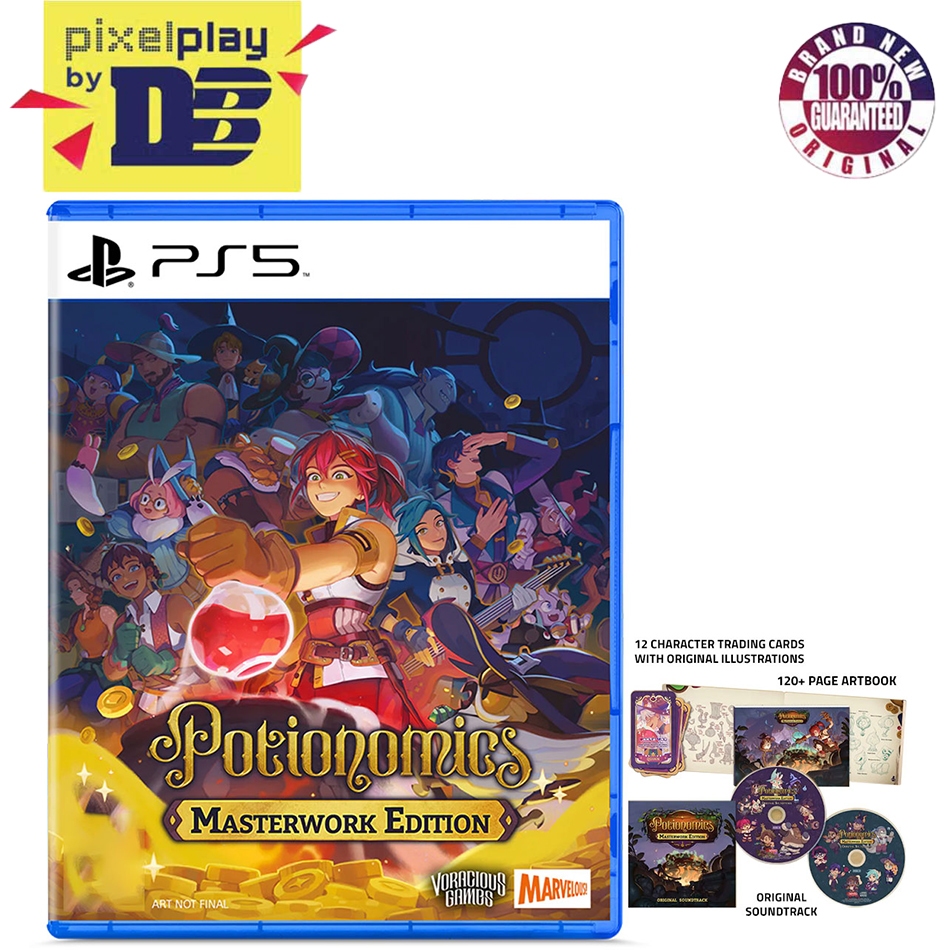 Playstation 5 Potionomics Masterwork Edition Limited Box Set (US ...
