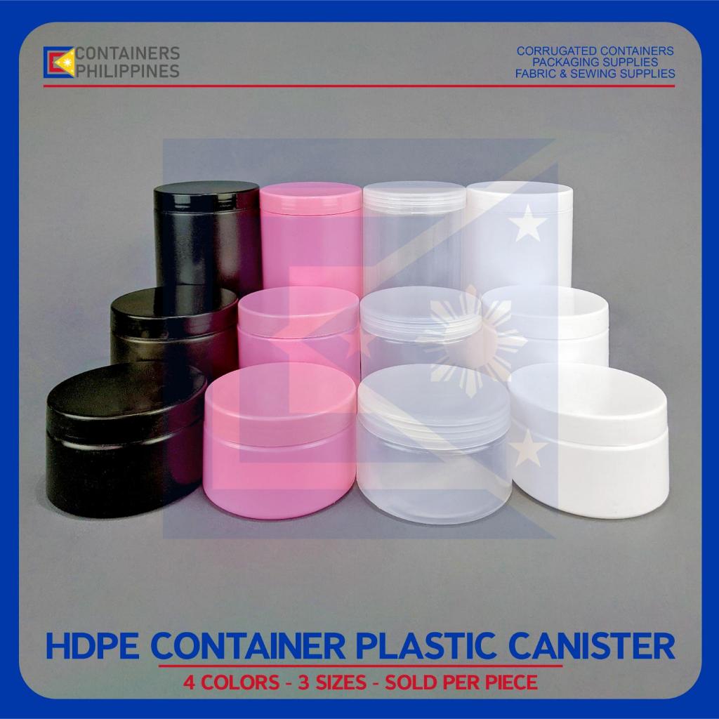 CONTAINERS.PH HDPE Plastic Container Canister Black White Pink and ...