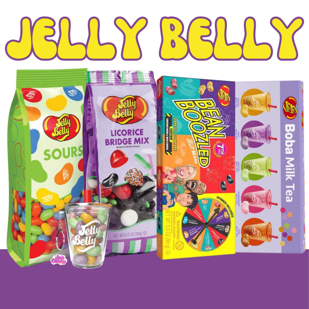 JjELLY BELLY BEAN BOOZLED MILK TEA SOUR LICORICE SOUR JELLY BEANS