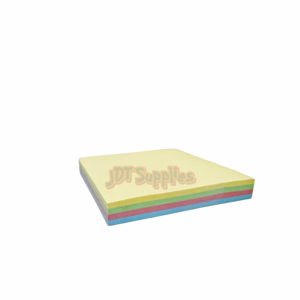 M&G Multi-Color Sticky Note Pad [3x3 inch] [4 Colors in 1 Pad] [25 ...