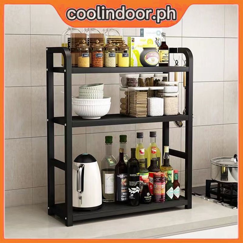 PH&COD High quality Kitchen 2/3 Tier Spice Rack Condiment Seasoning ...