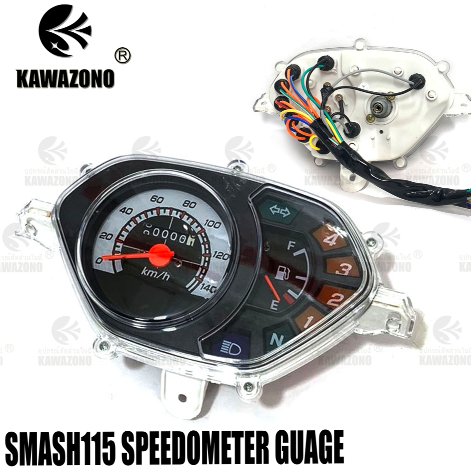 SPEEDOMETER GAUGE / ODOMETER FOR SMASH 115 FOR MOTORCYCLE | Shopee ...