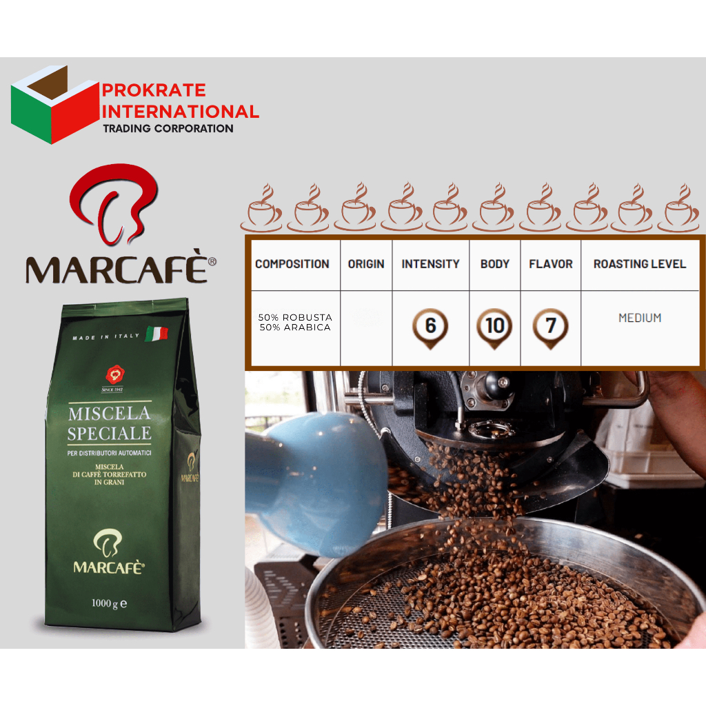 Marcafé Miscella Coffee Beans 1kg | Shopee Philippines