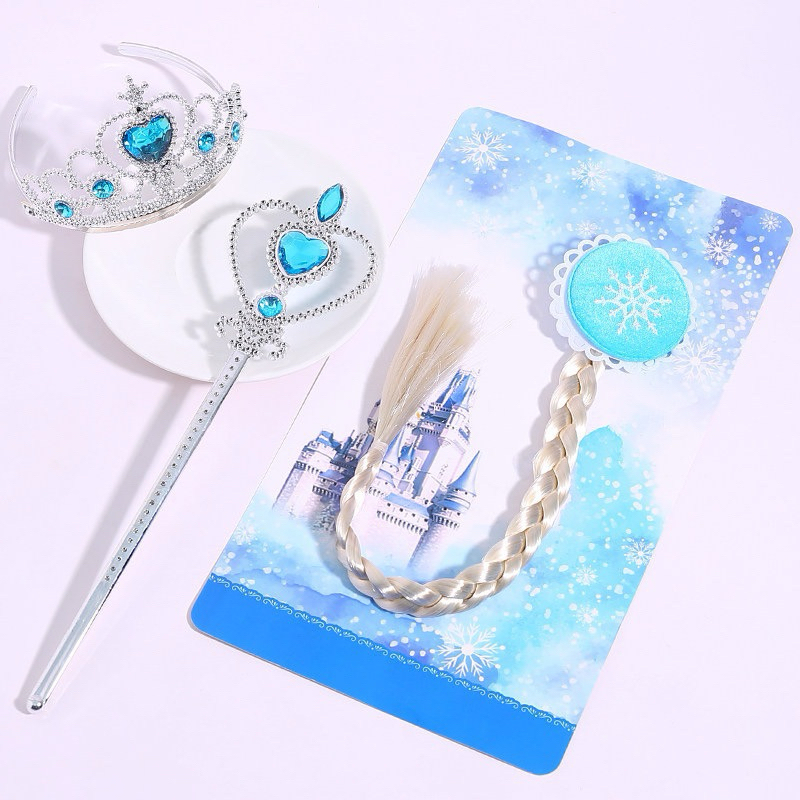 Crown Wand Silver Costume Accessories Female main image 0