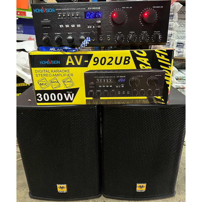 Original Speaker Amplifier BUNDLE Kevler KR312 650w speaker with