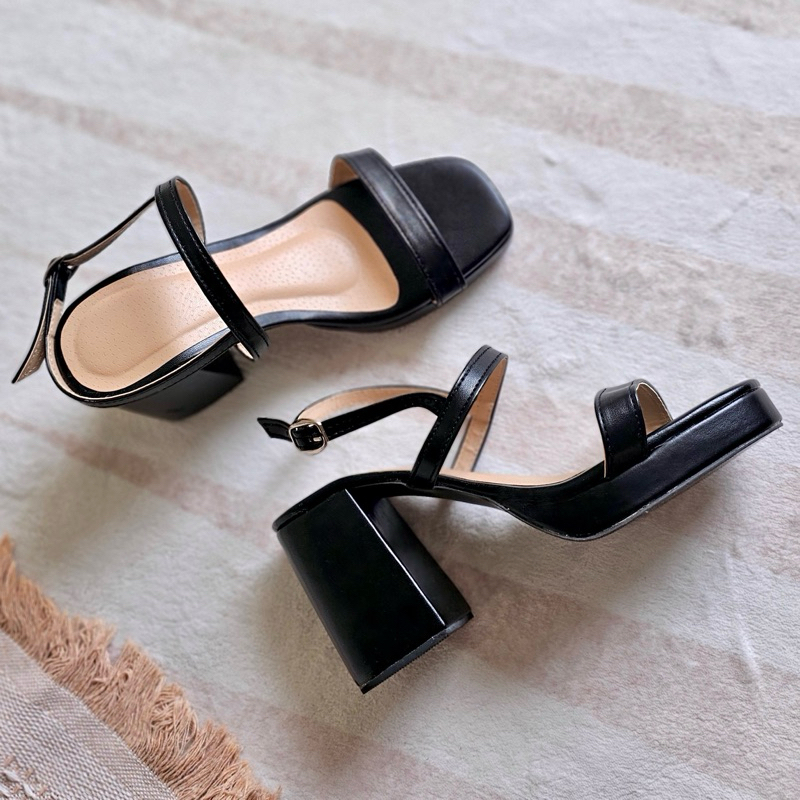 Chunky Platform Block 3 Inch Heels MADE IN LILIW Shopee Philippines