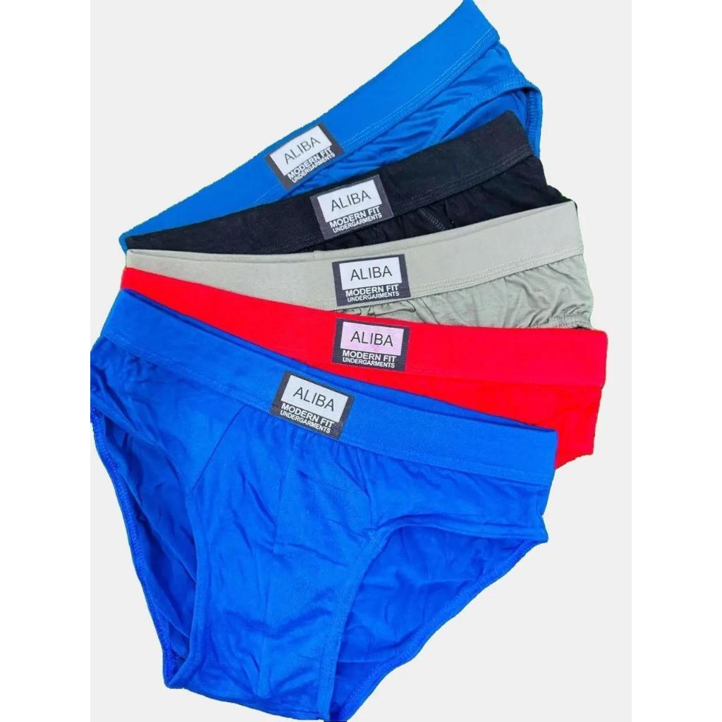 12PCS / 6PCS ALIBA BRIEF HIGH QUALITY COTTON UNDERWEAR UNDERGARMENTS ...