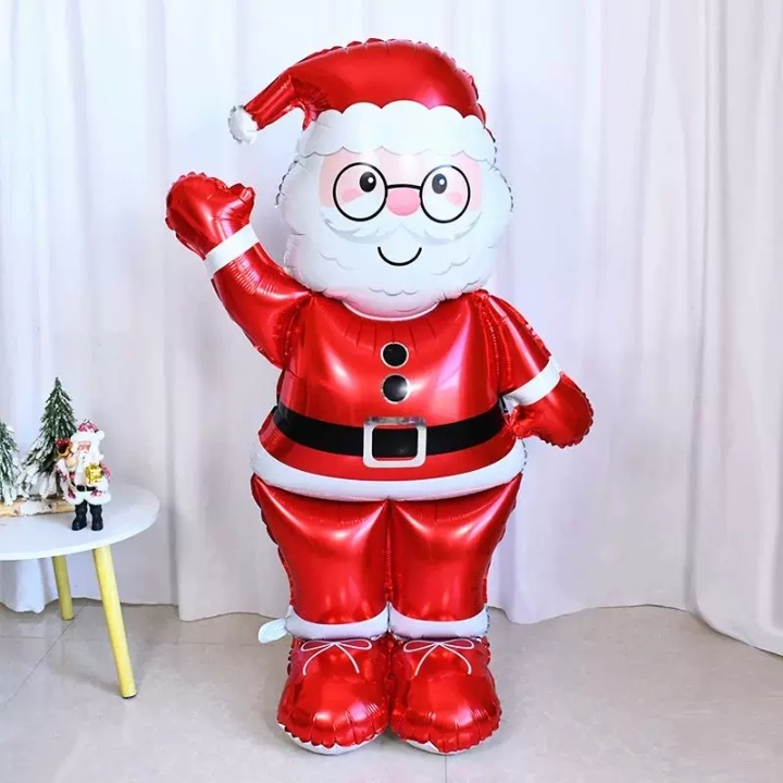 Merry Christmas 61 inches 4D Greet Stand Santa Claus Base party ...