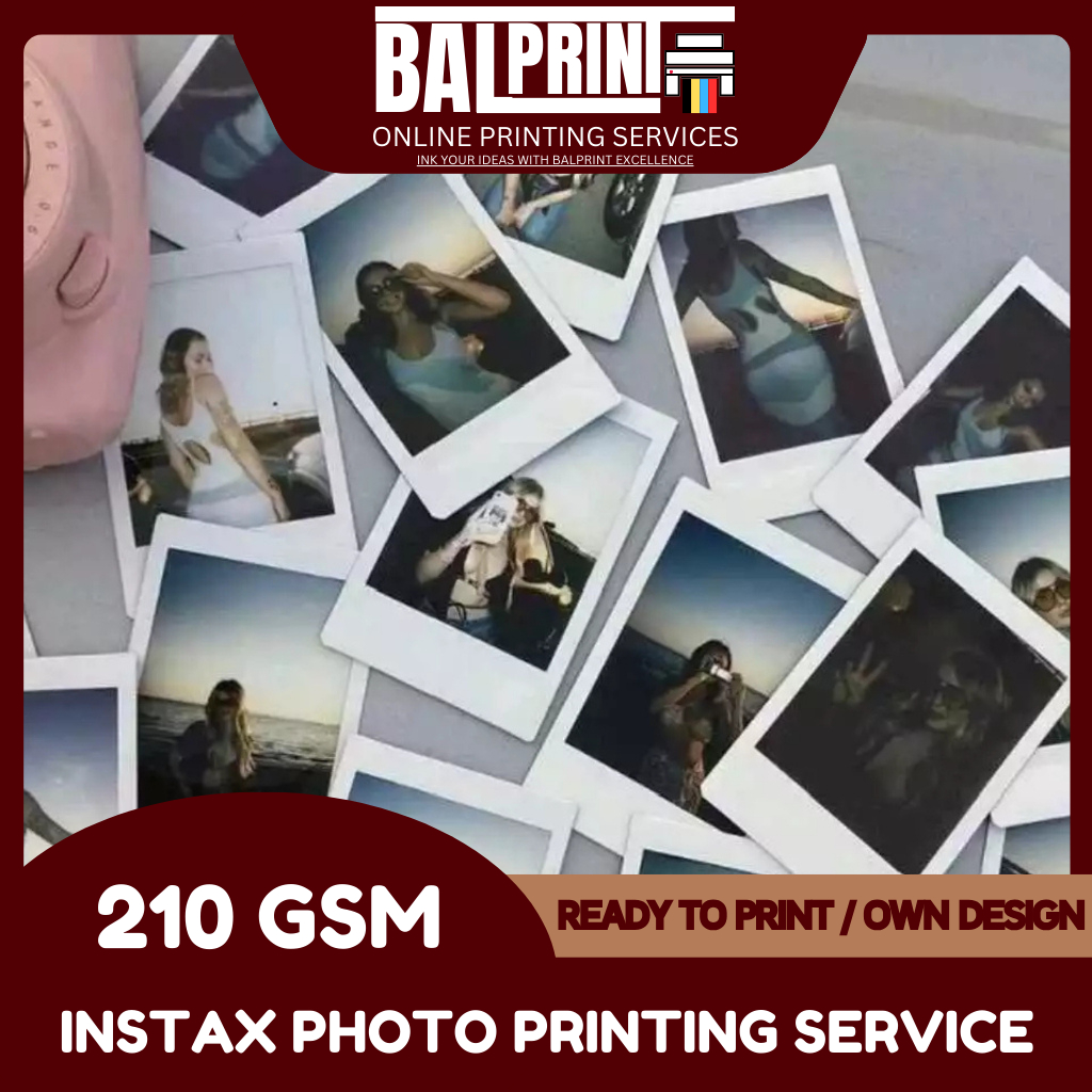 28pcs Instax Photo Printing Service | Shopee Philippines