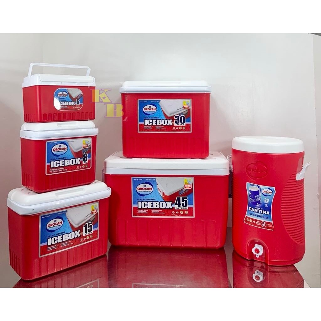 Orocan Icebox /Ice Cooler (2Colors)(2Sizes) | Shopee Philippines
