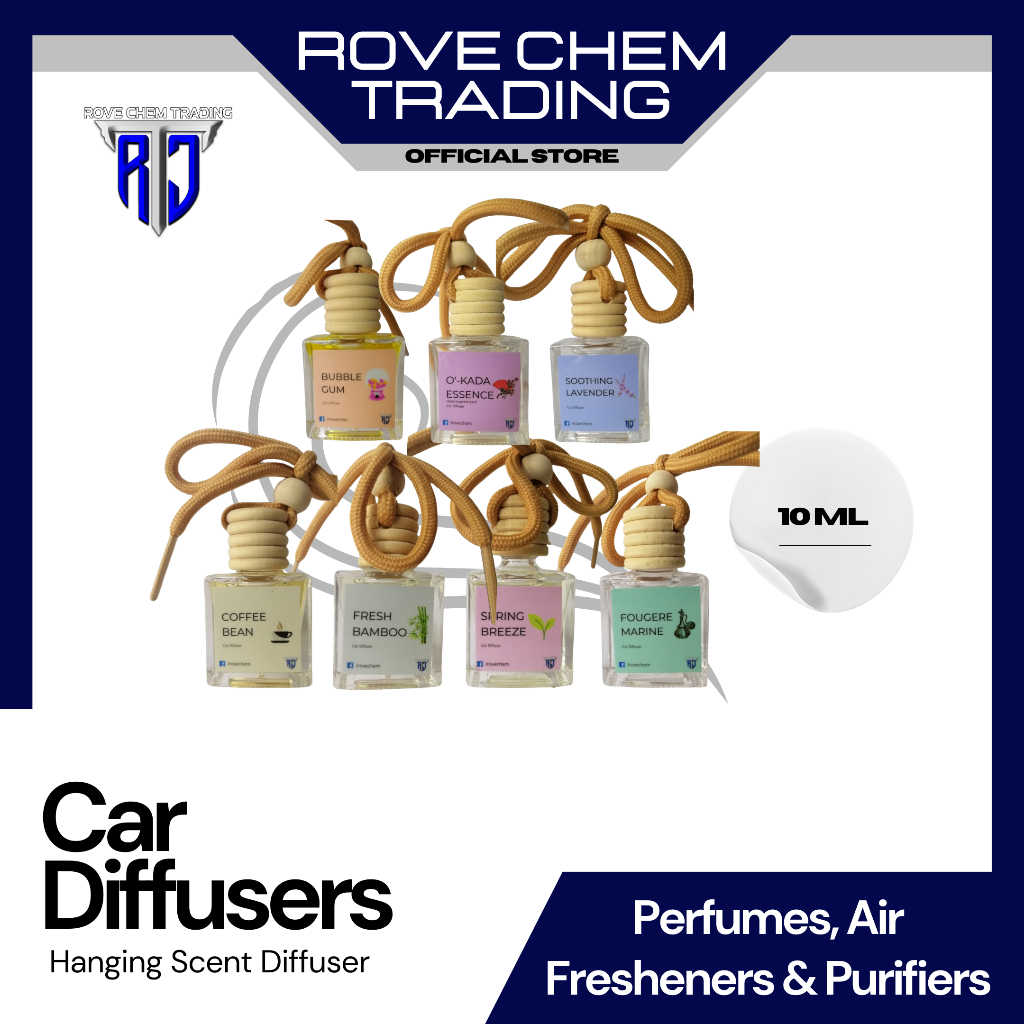 Rove Chem Trading Hanging Car Diffuser | Car Air Freshener | Car Scents ...