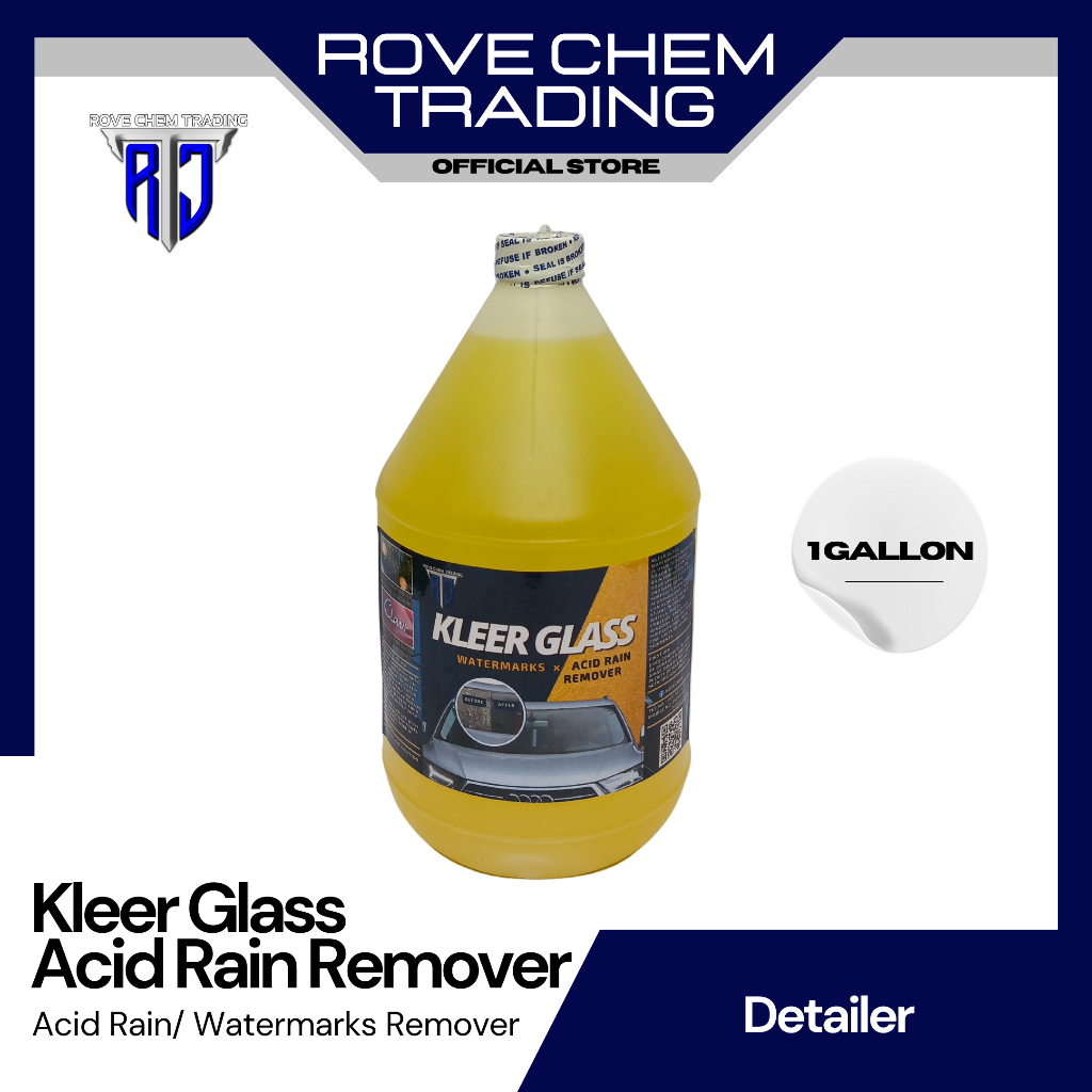 Rove Chem Trading Kleer Glass Acid Rain Remover | Water Marks Remover ...