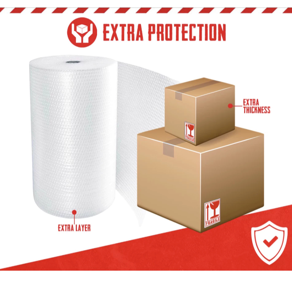 Extra Protection Packaging Special Bubble Wrap + Extra Thickness Box ...