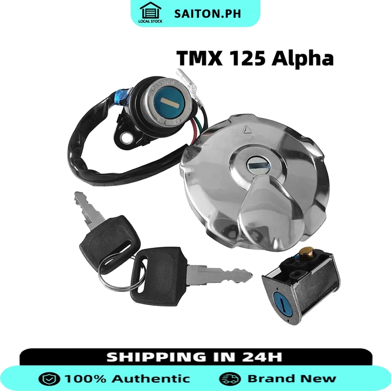 IGNITION SWITCH SET WITH TANK CAP/KEY SET TMX125 ALPHA | Shopee Philippines
