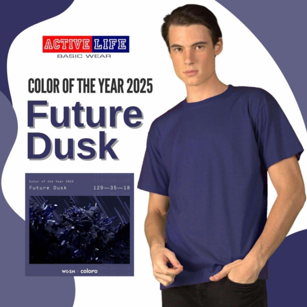 2025 COLOR OF THE YEAR Active Life Round Neck T Shirt Plain Unisex Ph 11134207 7rasb M27f35mtj4ccec