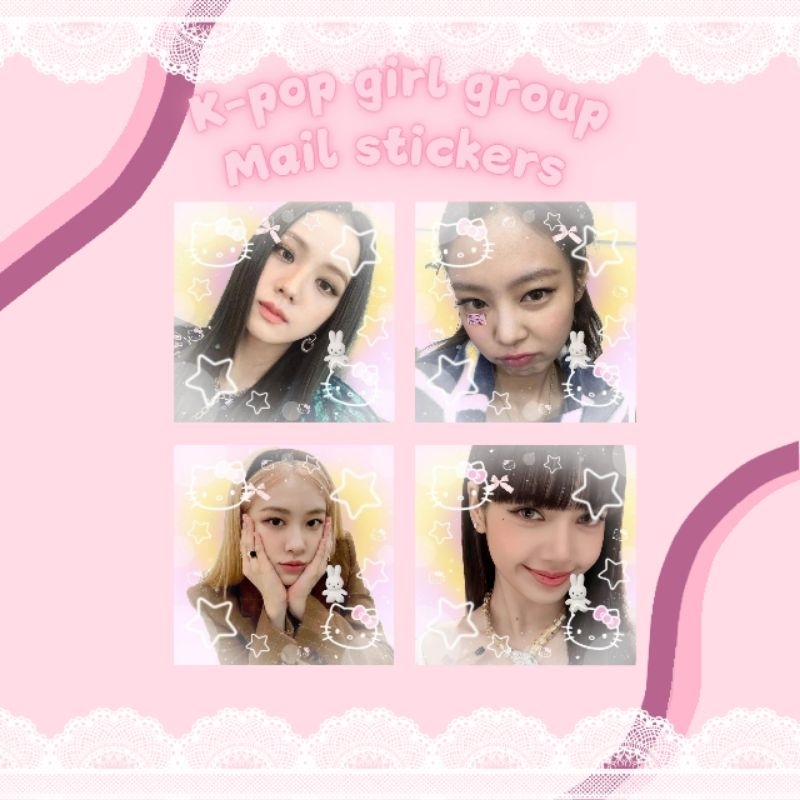 K-pop Girl Group Mail stickers (by itzxluna) | Shopee Philippines