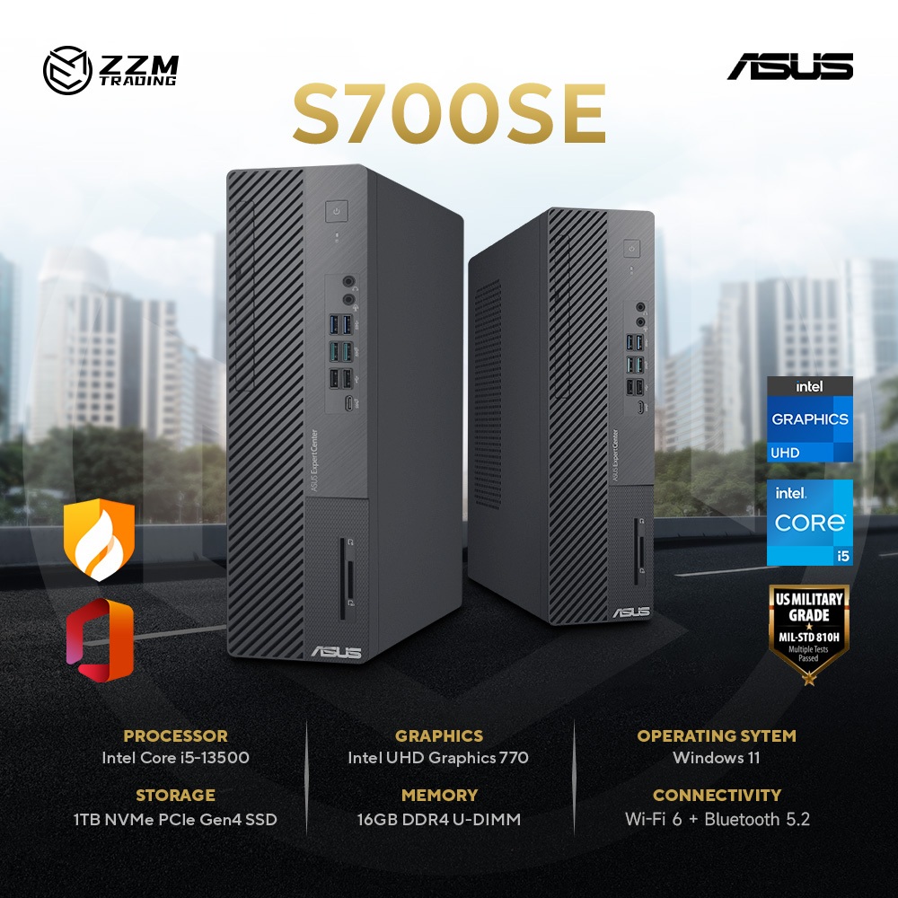 Asus Expert Center Dawn X 2023 System Unit i5-13400 / i5-13500 UHD ...
