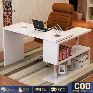 COD Rotating Office Desk Computer Table L-Shaped Table 360°rotating ...