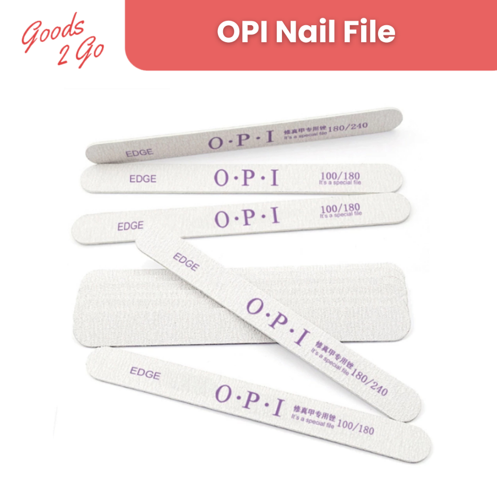 O.P.I. Double Sided 100/180 and 180/240 Grit Coarse Grit and Medium ...