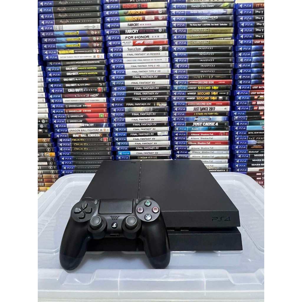 Shopee Ps4 Slim 500gb Black ORIGINAL PS4 CONSOLES (Phat, Slim, Pro