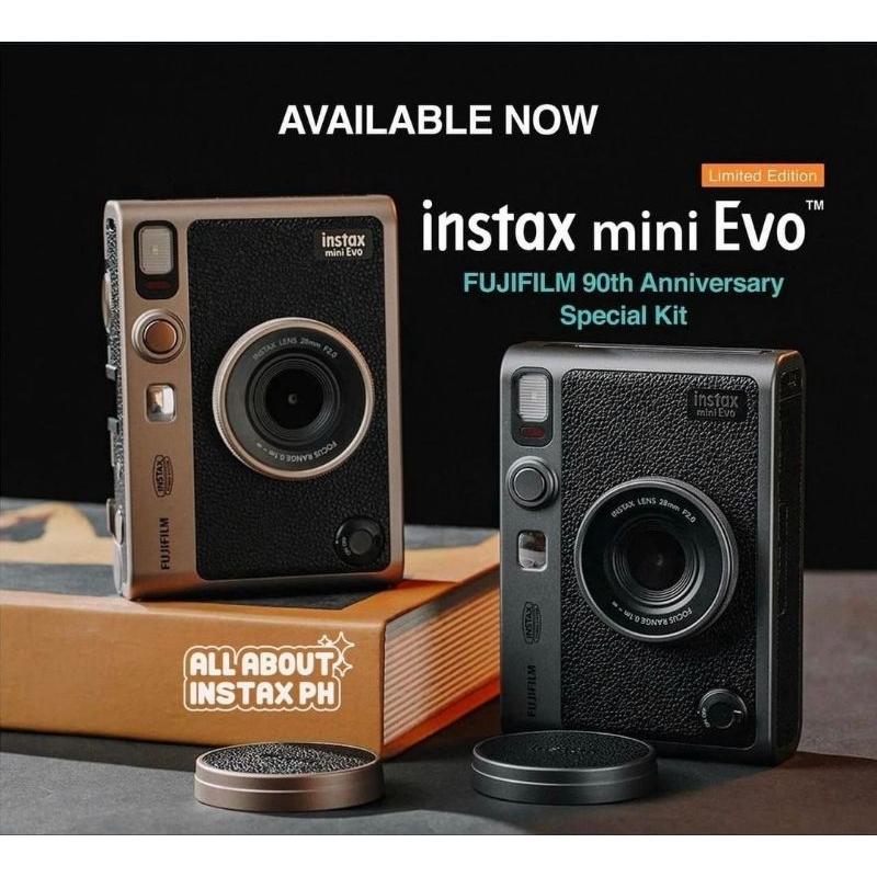 FUJIFILM INSTAX MINI EVO LIMITED EDITION SET | Shopee Philippines