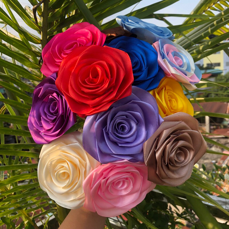 SATIN ROSES PER STEM | Shopee Philippines